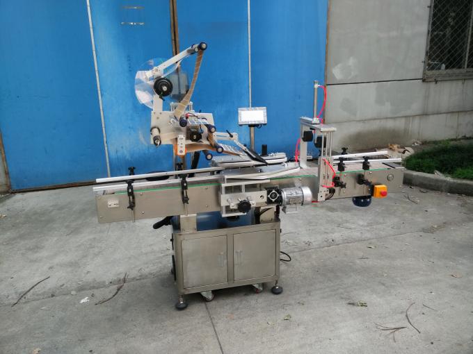 लहान पेनिसिलिन बाटली लेबल स्टिकरसाठी स्वयंचलित स्वयंचलित शीशी लेबलिंग मशीन