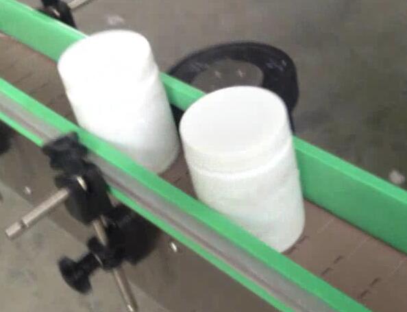 राउंड बॉटल लेबलिंग मशीन, बॉउंडिंग आणि बाउंड सूगर किलकिलेसाठी लेबलिंग मशीन