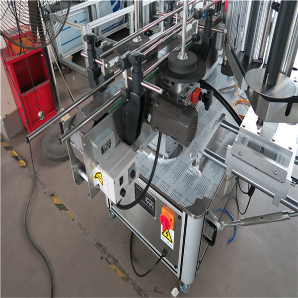 पेय / खाद्य / केमिकलसाठी 1500W पॉवर गोल बाटली लेबलिंग मशीन