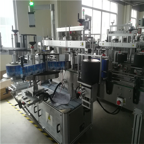 केमिकल, वॉटर प्लास्टिक बॉटल स्टिक 3 लेबलसाठी सेल्फ Adडझिव्ह स्टिकर लेबलिंग मशीन