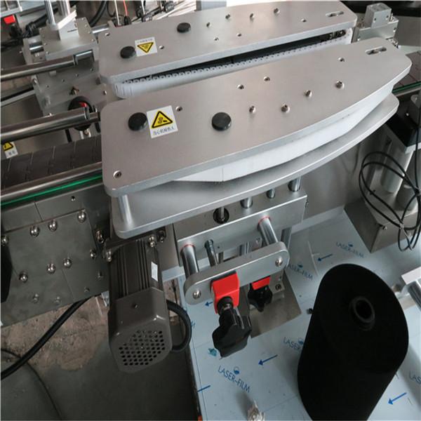 पूर्ण स्वयंचलित स्क्वेअर बाटली लेबलिंग मशीनरी 4000-8000 बी / एच क्षमता