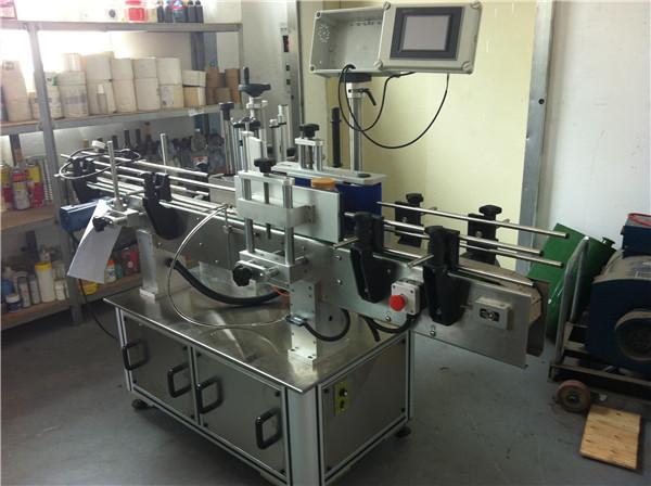 स्क्वेअर / गोल / सपाट पाण्याच्या बाटल्यांसाठी 45 मी / मिनिट स्पीड स्टिकर लेबल अर्जकर्ता