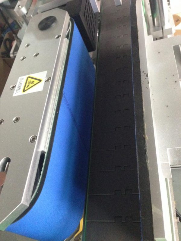 350 एमएल स्वयंचलित ग्लास बाटली लेबलिंग मशीन 190 मिमी उंची कमाल