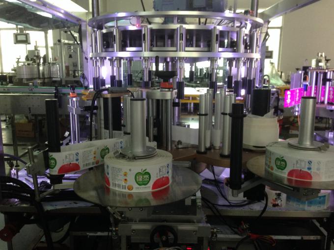 रोटरी लेबलर समोर आणि मागे / मान आणि पुढील गती 15000 बी / एच सी प्रमाणपत्र