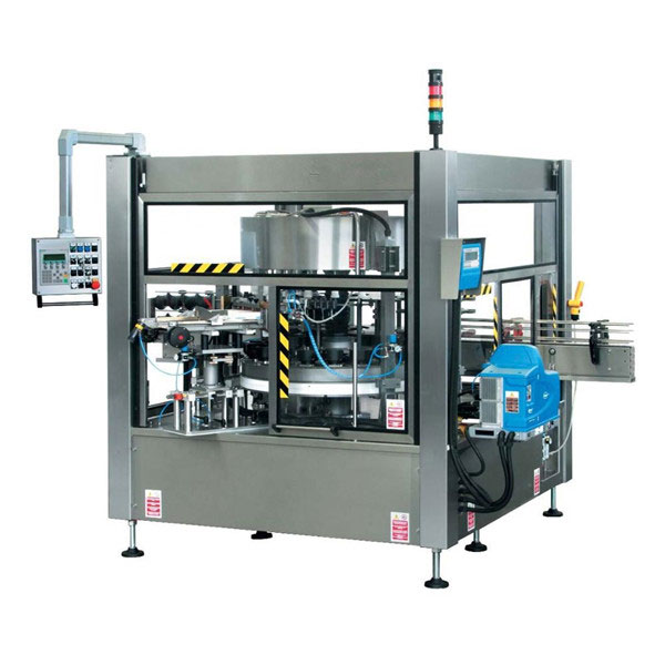 सीई पूर्ण स्वयंचलित बाटली विंग्ड रोटरी स्टिकर लेबलिंग मशीन