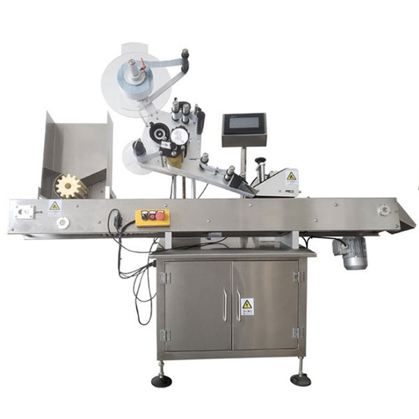 हाय स्पीड सर्वो लेबलिंग मोटर ड्रायव्हर शीश लेबलिंग मशीन