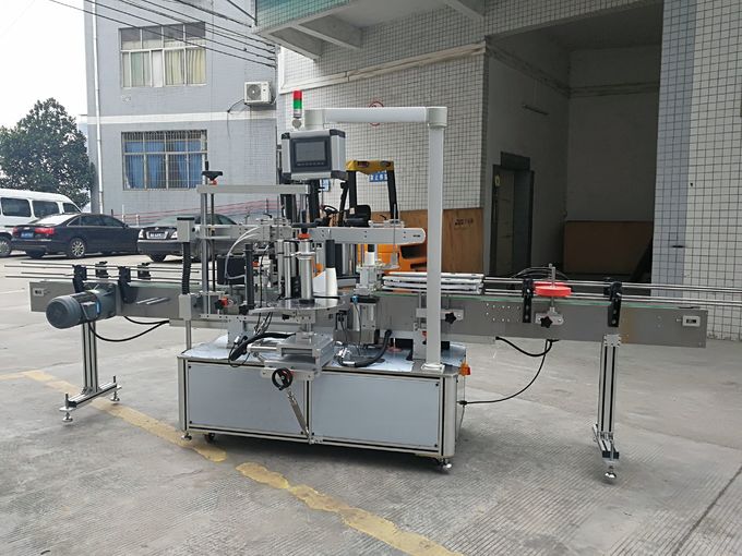 पूर्ण स्वयंचलित कार्टन कॉर्नर सीलिंग स्टिकर लेबलिंग मशीन 220 व्ही 50 एचझेड 1200 डब्ल्यू